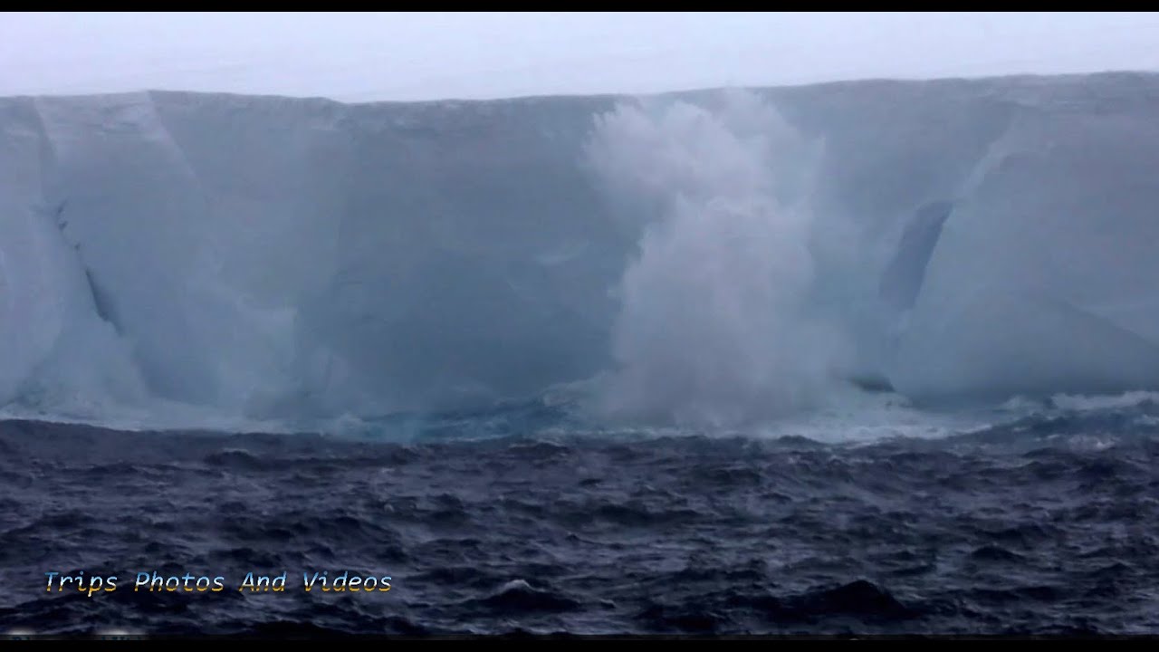 A23a — Самый большой айсберг в мире в Антарктиде. (2023)