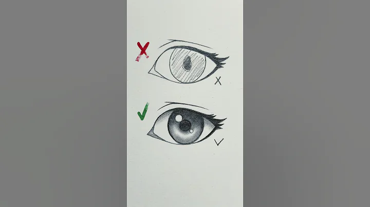 Easy Anime Eye Drawing Tutorial ✨ #animeart #drawingtutorial #howtodraw #arttips #shortvideo #shorts