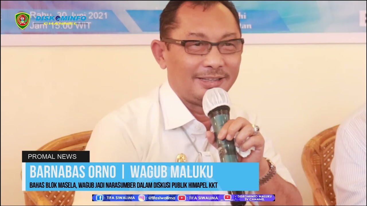 BAHAS BLOK MASELA, WAGUB JADI NARASUMBER DALAM DISKUSI PUBLIK HIMAPEL KKT