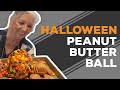 Quarantine Cooking: Leftover Halloween Candy Peanut Butter & Cream Cheese Ball