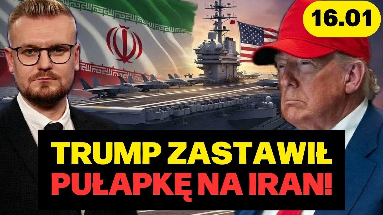 Trump zmienił zdanie o ataku na Iran? Amerykański skarb państwa blokuje irańskie pieniądze!