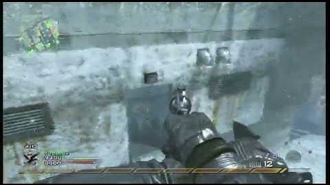 MW2 Sub Base Flying Tactical Knife