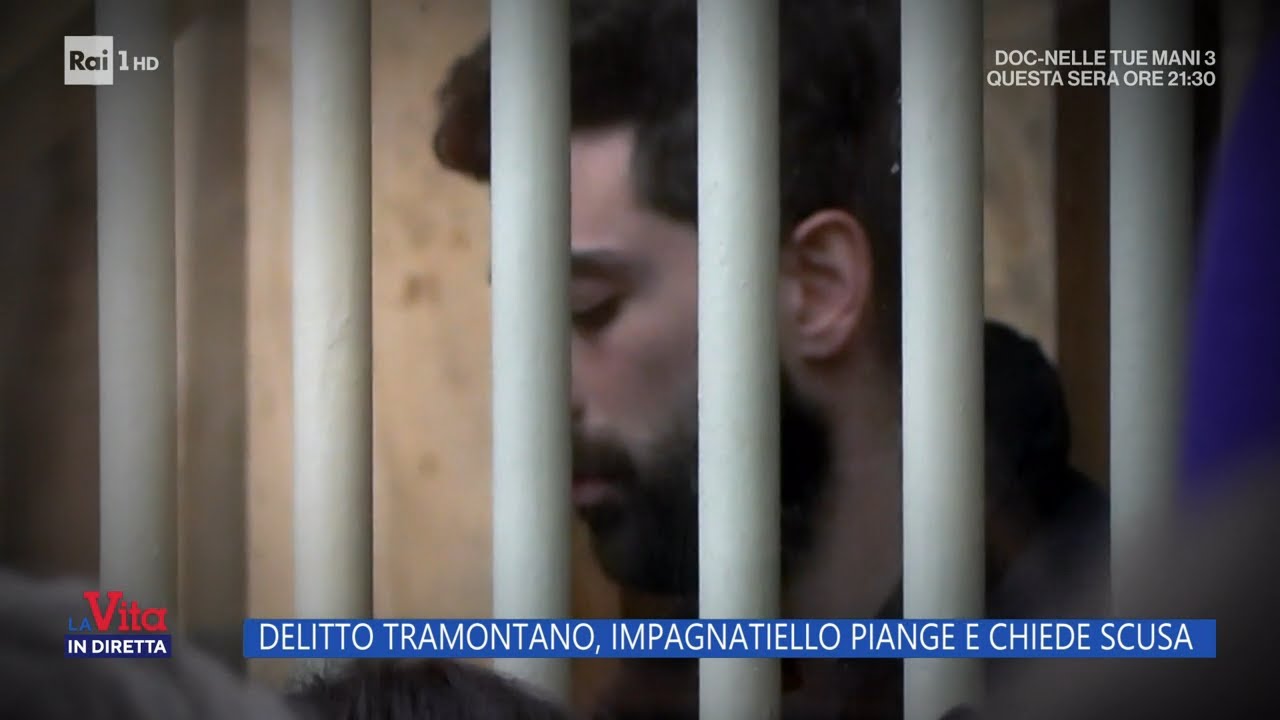 Delitto Tramontano, Impagnatiello piange e chiede scusa - La vita in diretta 18/01/2024