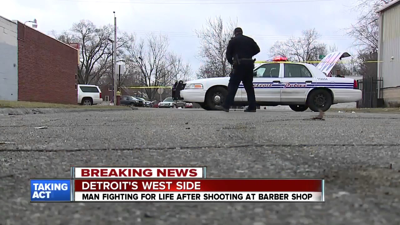 Man shot outside on Detroit's west side YouTube