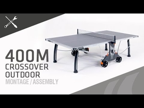 How to assemble a Cornilleau 400M OUTDOOR Table Tennis Table. 