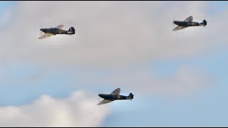 Spitfire 1A's & Hurricane 1
