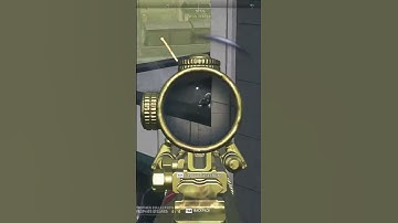 Sniper TRICK SHoT Warzone #shorts