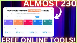 This Website Has 230 Free Online Tools- No Signup
