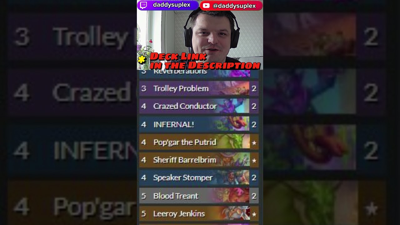 XL Painlock Deck List ► Hearthstone Standard: Perils in Paradise 30.6