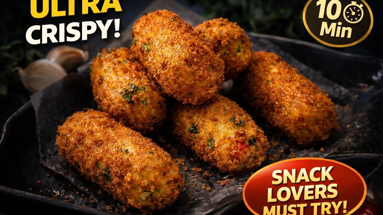 Viral Poha Cutlet Recipe#PohaCutlet#CrispyPoha#PohaSnack#CutletMagic#CrispyDelight