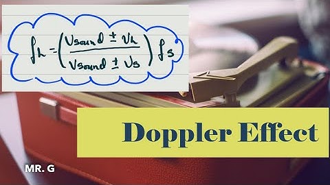 Doppler Effect (Grade 12)