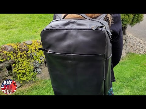 Andar Manhattan 22L Full Grain Leather Backpack
