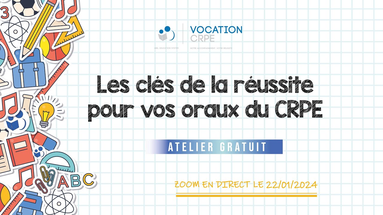 Crpe 2019 épreuve D'admission N 1 Page De Garde CRPE 2024/2025 ~ LES CLÉS DE LA RÉUSSITE AUX ORAUX DU CRPE - YouTube