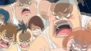 One Piece 614 Escena triste - ¡Protegeré A Mis Amigos! El Desesperado Escape De Mocha