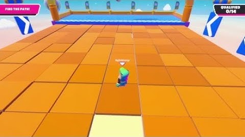 Fall Guys-Tiptoe Speedrun