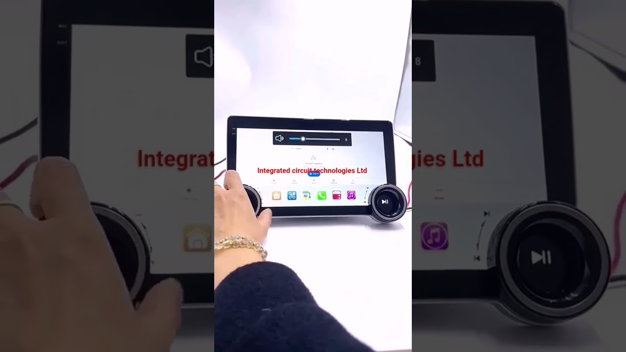 Dual Knop Qled Car Android Radio Multimedia Player