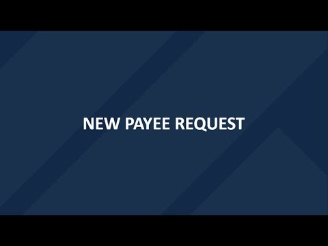 Payee Request