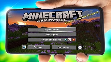 PRUEBO MINECRAFT JAVA en CELULAR !!