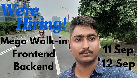 walk-in drive In Noida |Go fast | Job in Gurgaon|React Developer Job| #jobs #vlog@RishavAnand-n9d