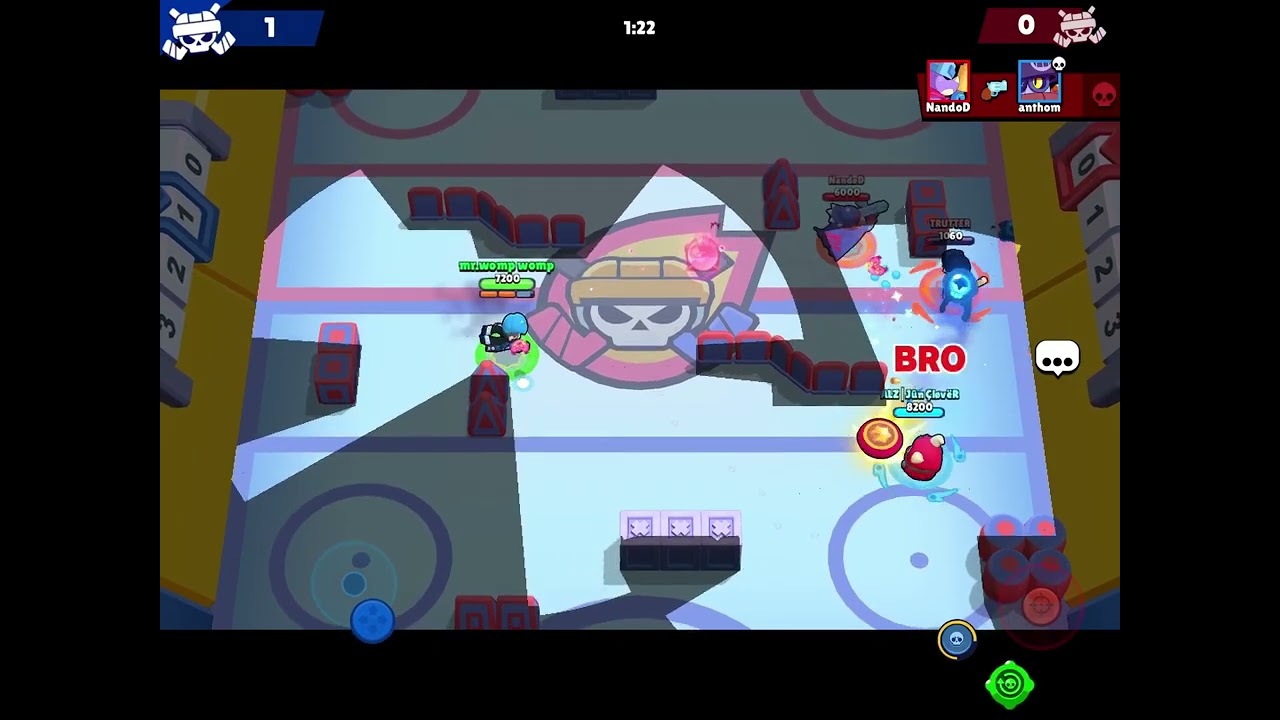 Day one of using every brawler I own to win a brawl hockey game (my teammates sold)…