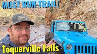 Breathtaking Beauty! 'TOQUERVILLE FALLS' Offroad Trail taking 'Rattle Snake Gulch'!