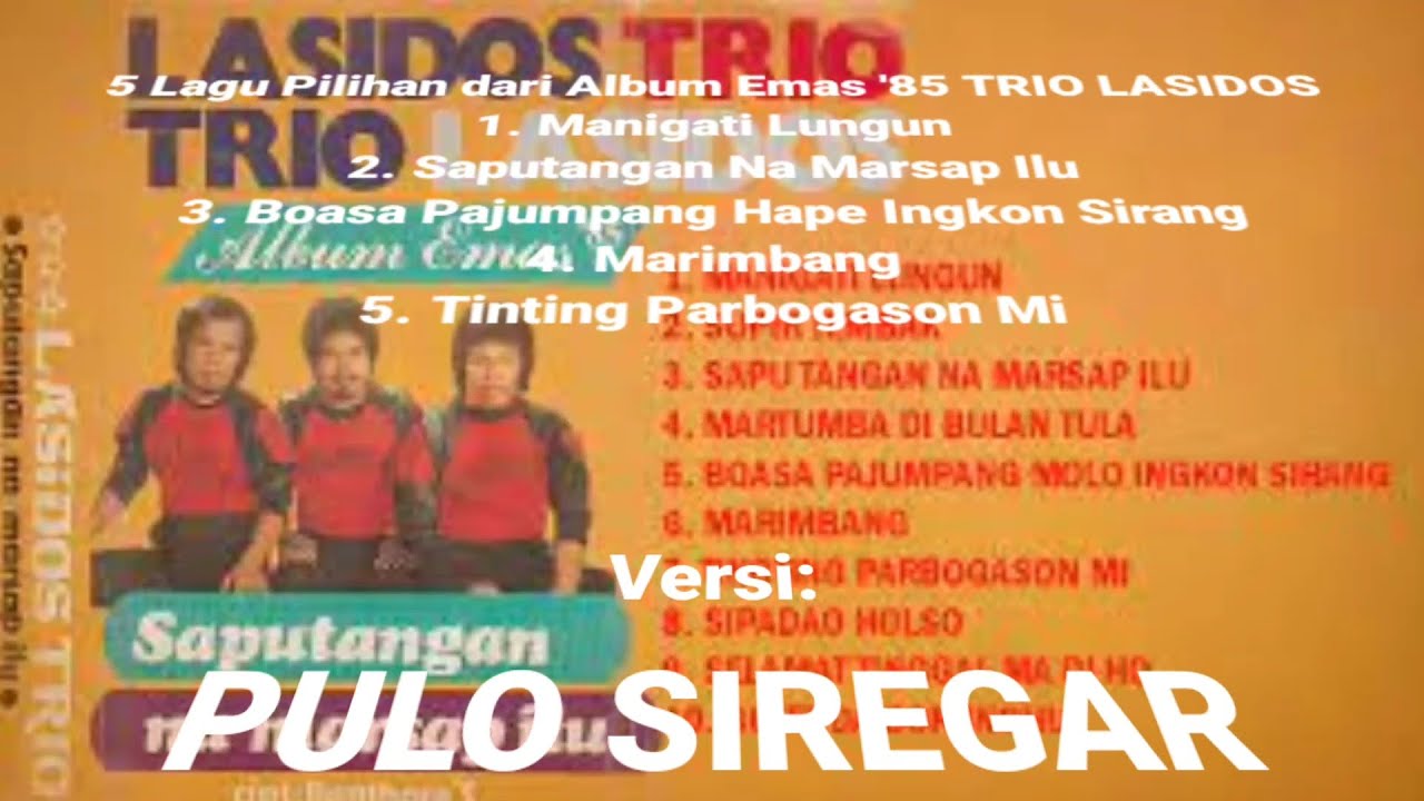 5 Lagu Pilihan dari Album Emas '85 TRIO LASIDOS