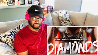 Agnez Mo - Diamonds ft. French Montana [Official Audio] REACTION!!!!