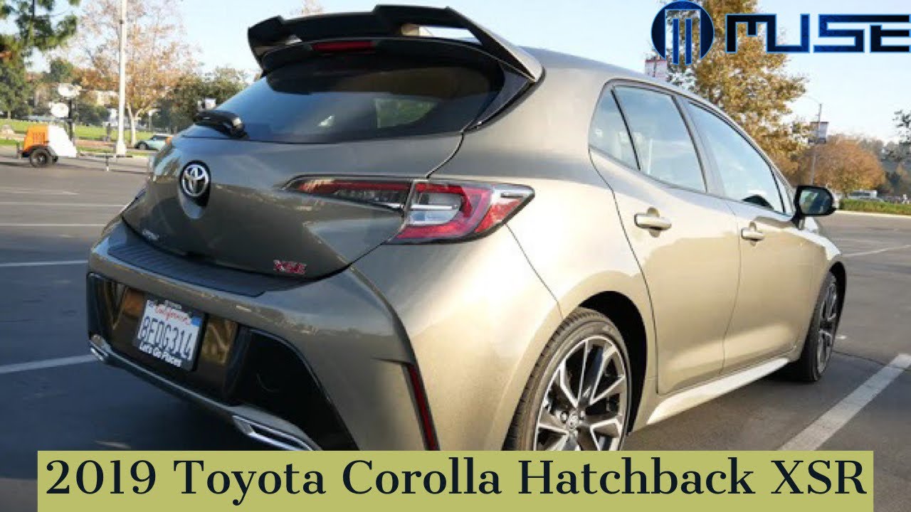 2019 Toyota Corolla Hatchback XSE Review - YouTube