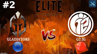 Gladiators Vs G2.Invictus Gaming #2 (Bo3) Elite League 2024