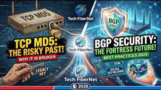 BGP Security Best Practices 2026 + TCP MD5 Authentication Explained | Tech FiberNet