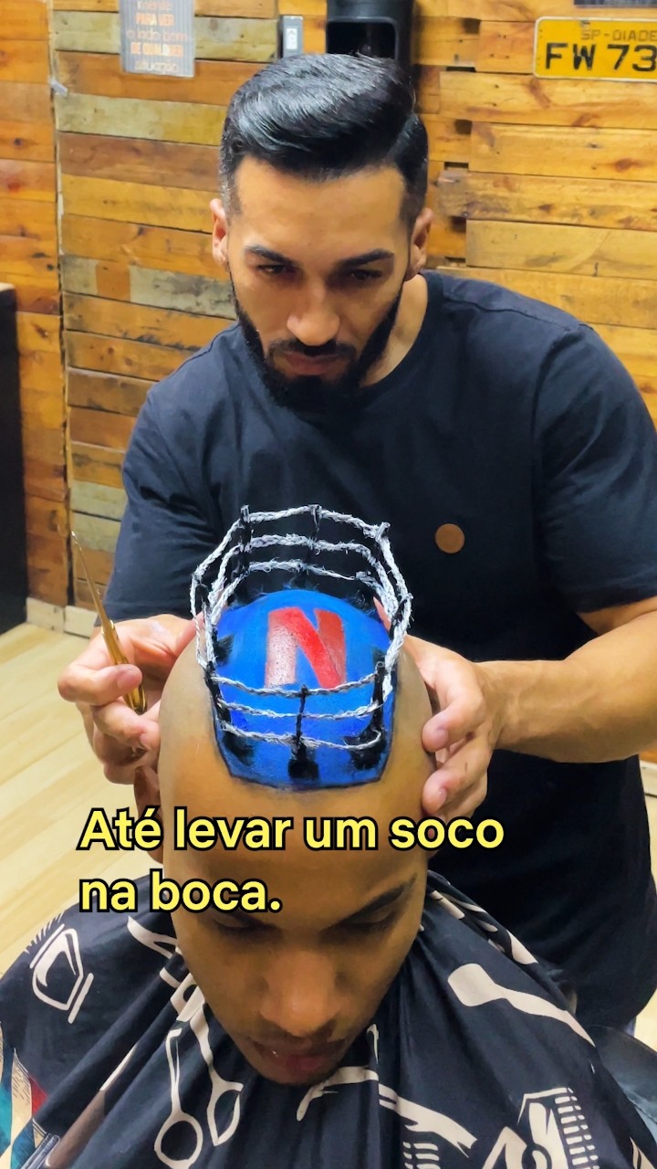 Cabelo na régua pra luta #PaulVsTyson