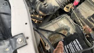 Ford Escape￼ starter removal EASY! How to in 2 minutes!