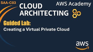 Begeleide lab: Een virtuele privécloud maken - AWS Cloud Architecting SAA-C03
