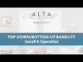 Honeycomb - BandLift Top-Down/Bottom-Up Install &amp; Use