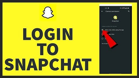 How To Snapchat Login? Snapchat App | Snap Application Sign In 2022 Tutorial |