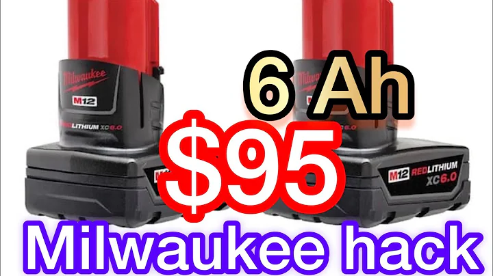 M12 12volt Lithium-Ion Starter kit with two 6.0 Ah battery packs and charger   $95 Home Depot hack