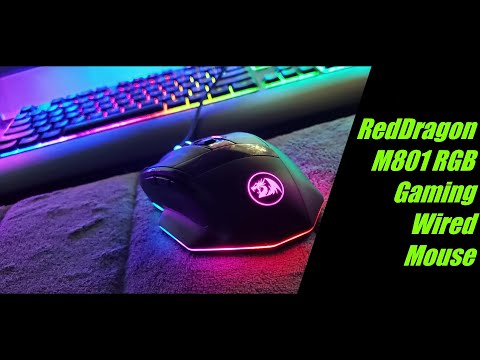 Best Cheap Gaming Mouse?!?!   Red Dragon M801 RGB Wired Mouse