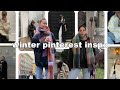 recreating pinterest outfits (cold weather)