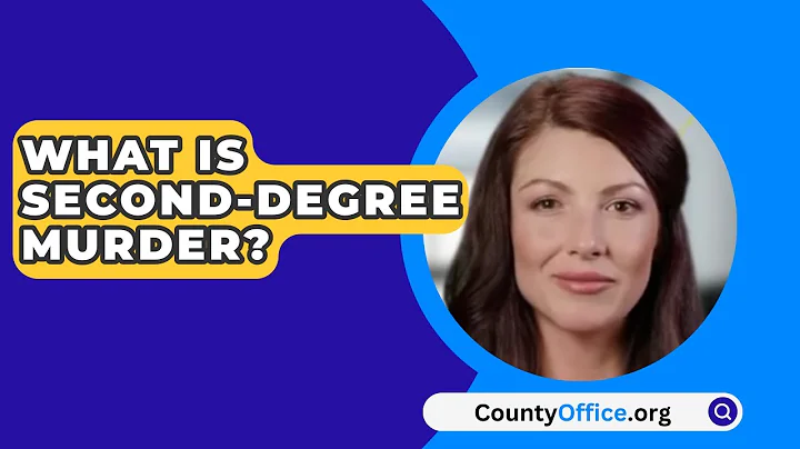What Is Second-Degree Murder? - CountyOffice.org