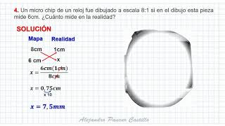 MAPAS Y ESCALAS 10 PROBLEMAS RESUELTOS