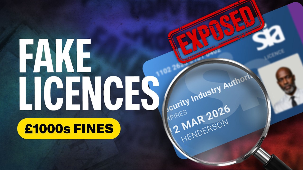 Why You Should NEVER Get a Fake SIA Licence | Real Cases & Consequences