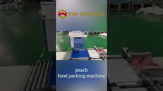 Peach food packing machine for tomato fruit vegetables