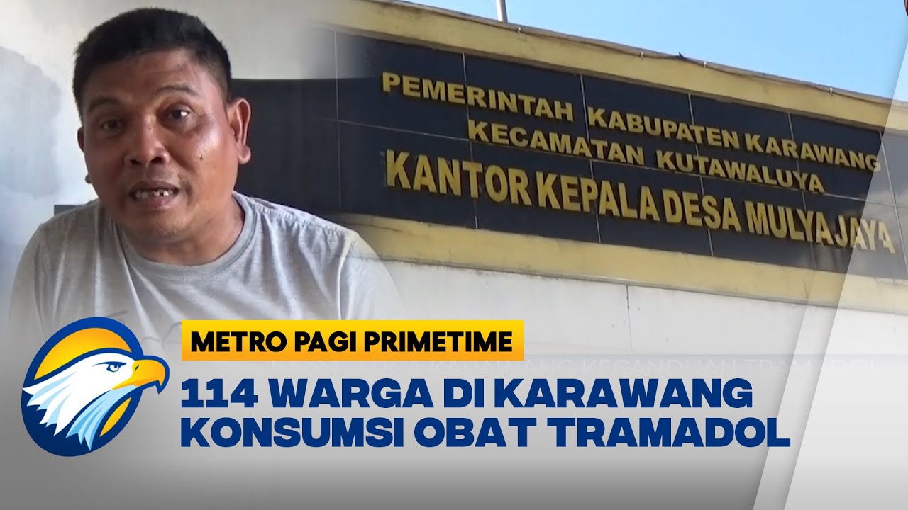 Ratusan Warga Di Karawang Kecanduan Tramadol