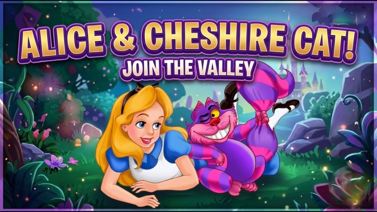 Alice and Cheshire Cat Join the Valley - YouTube