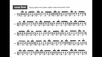 Syncopation by Reed (Lesson 7, Page 16, Number 1 - 10) - Practice with Me!