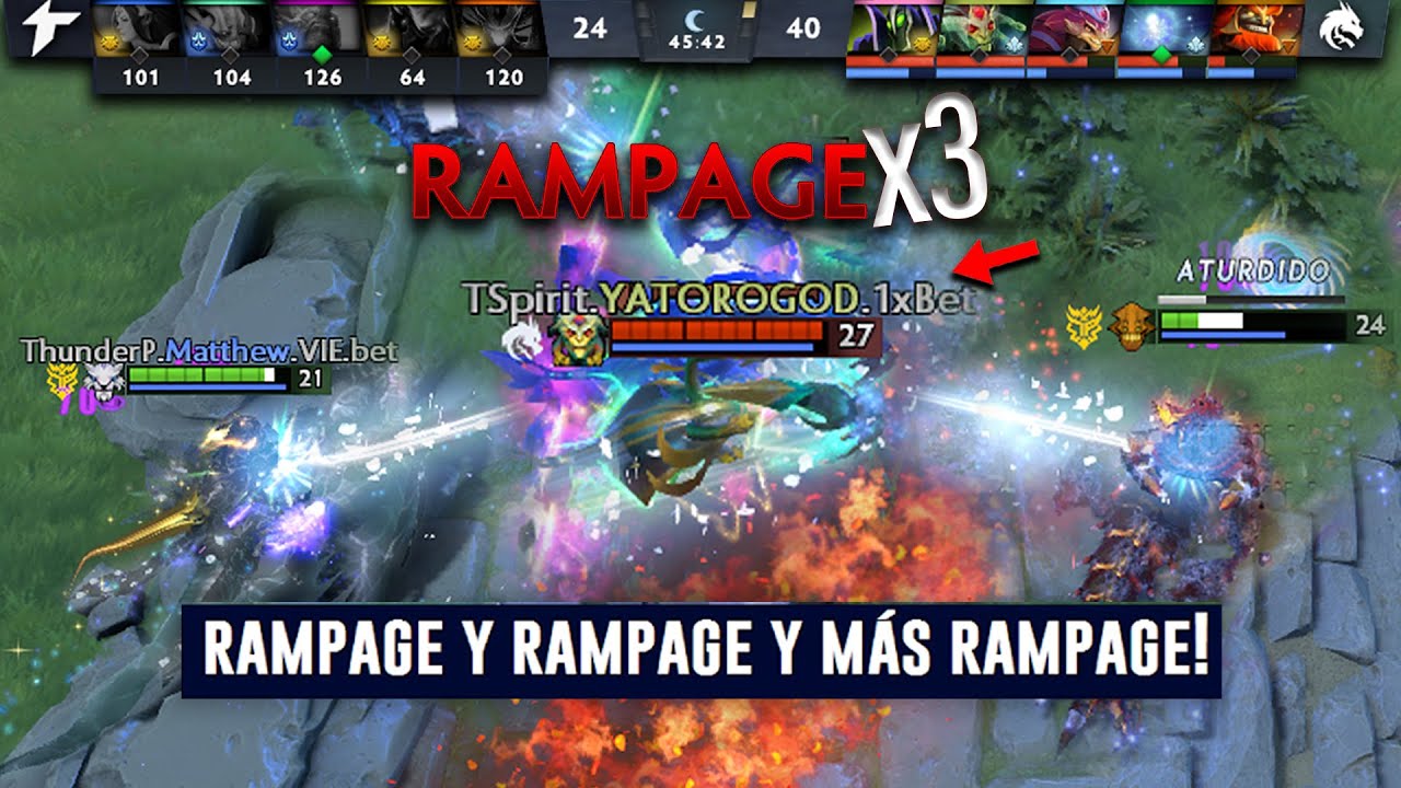 TRIPLE RAMPAGE De YATORO Para Acabar Con THUNDER YouTube