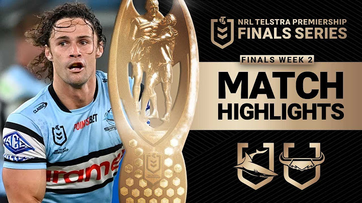 NRL 2024 | Sharks v Cowboys | Match Highlights