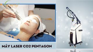 Điều trị sẹo, trẻ hóa da, trắng da cùng máy Laser CO2 vi điểm Pentagon