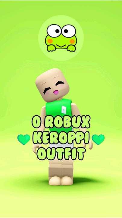 0 ROBUX KEROPPI OUTFIT #roblox #freeitem #sanrio #freerobloxoutfit #lanahyt