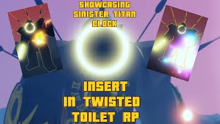 Showcasing Sinister Titan Clock Man Twisted Bathroom Rp